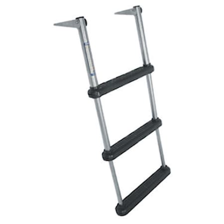 Eat-In 3 Step Over Platform Telescoping Boat Ladder EA2608967